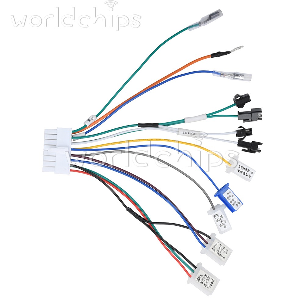 48V60V72V 50A Sine Wave Electric Vehicle Controller Brushless Motor Driver 3000W