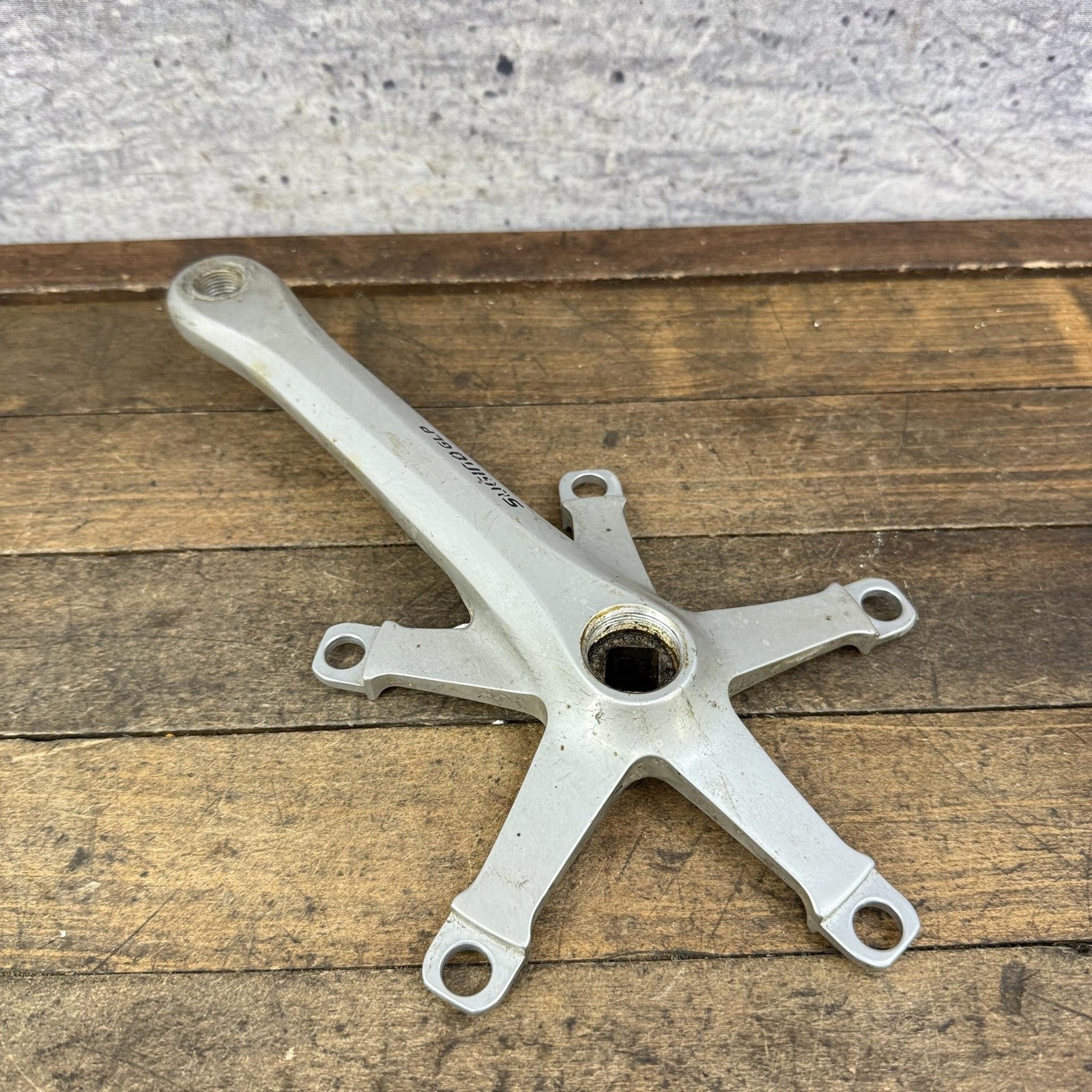 Vintage Sugino GLP Crank Arm RIGHT 175 Mm 144 BCD Square Taper Silver Japan