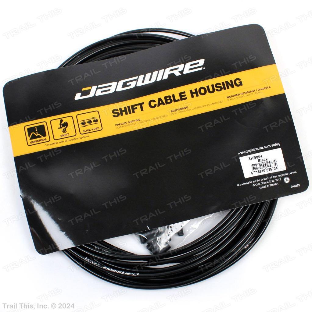 Jagwire Sport 4mm Bicycle Derailleur Housing w/ L3 Liner 10m / 25ft Roll – Black