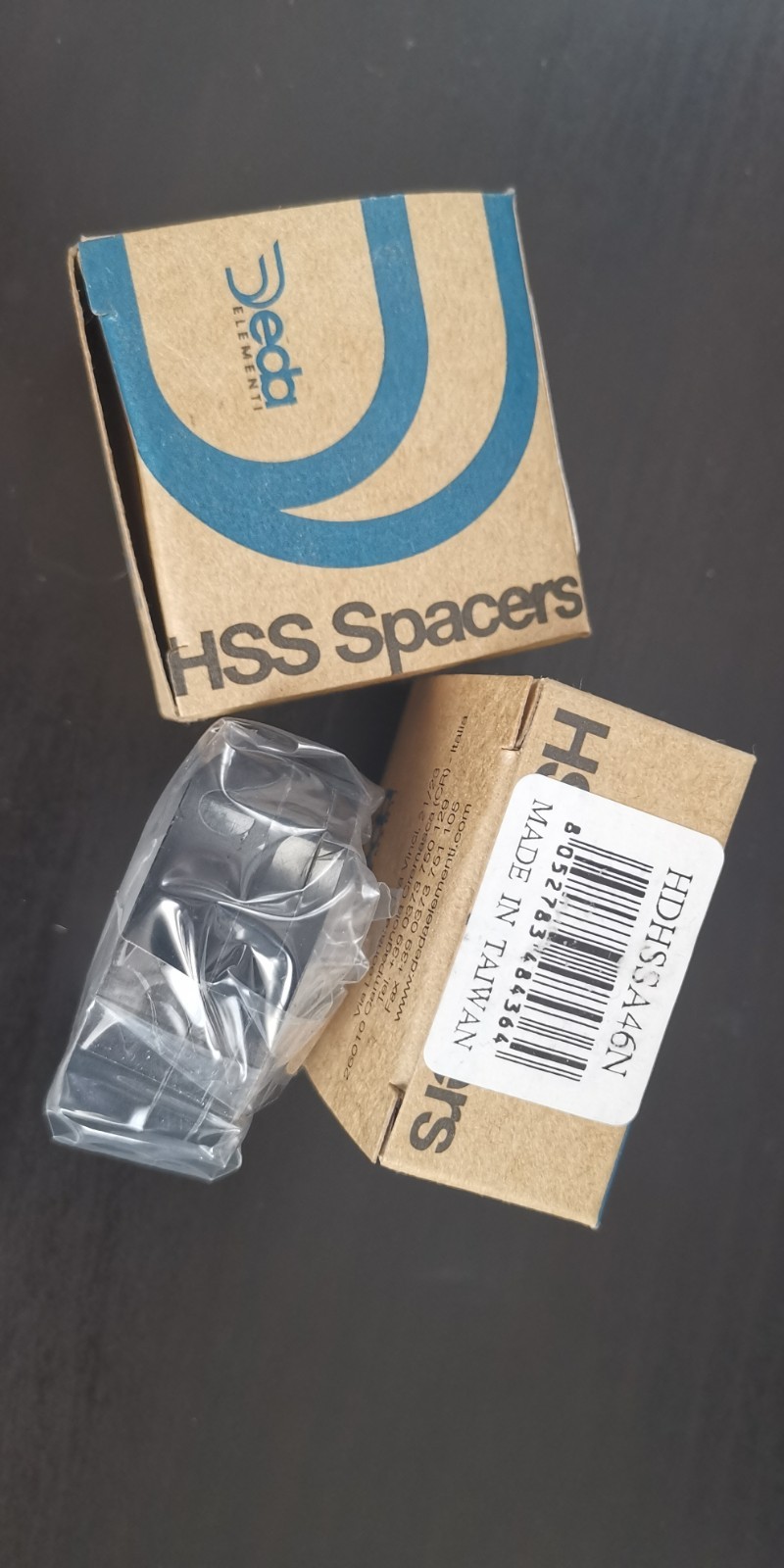 DEDA HSS bicycle headset spacers (alu or carbon, top cover NOT included)