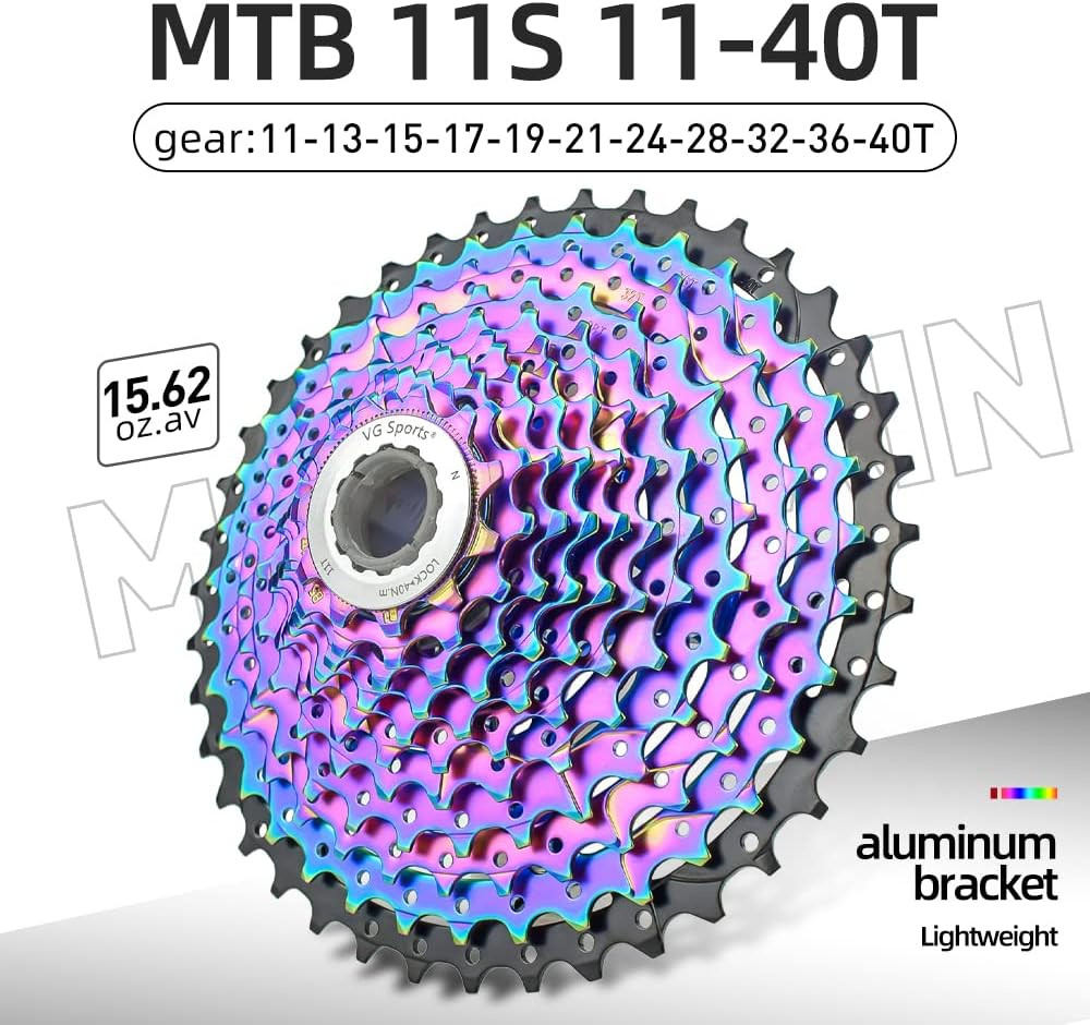 8/9/10/11/12 Speed Ultra-Light Bike Cassette for Mountain Bike 11-40T/11-42T/11-