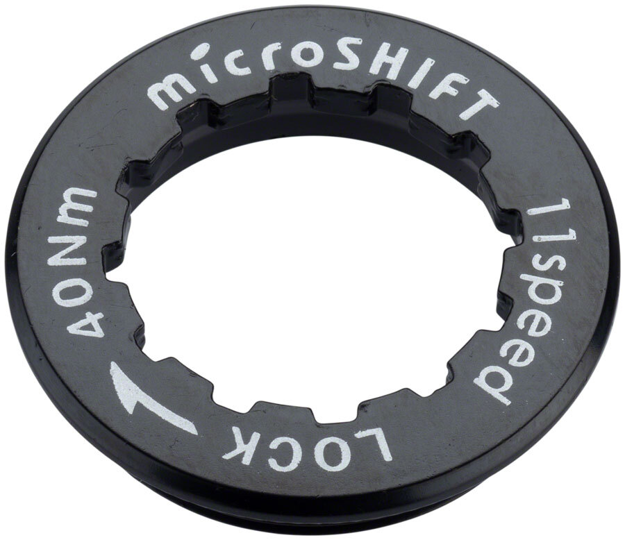 microSHIFT Cassette Preload Lockring For 8 9 and 10 Speed Bicycle Cassettes