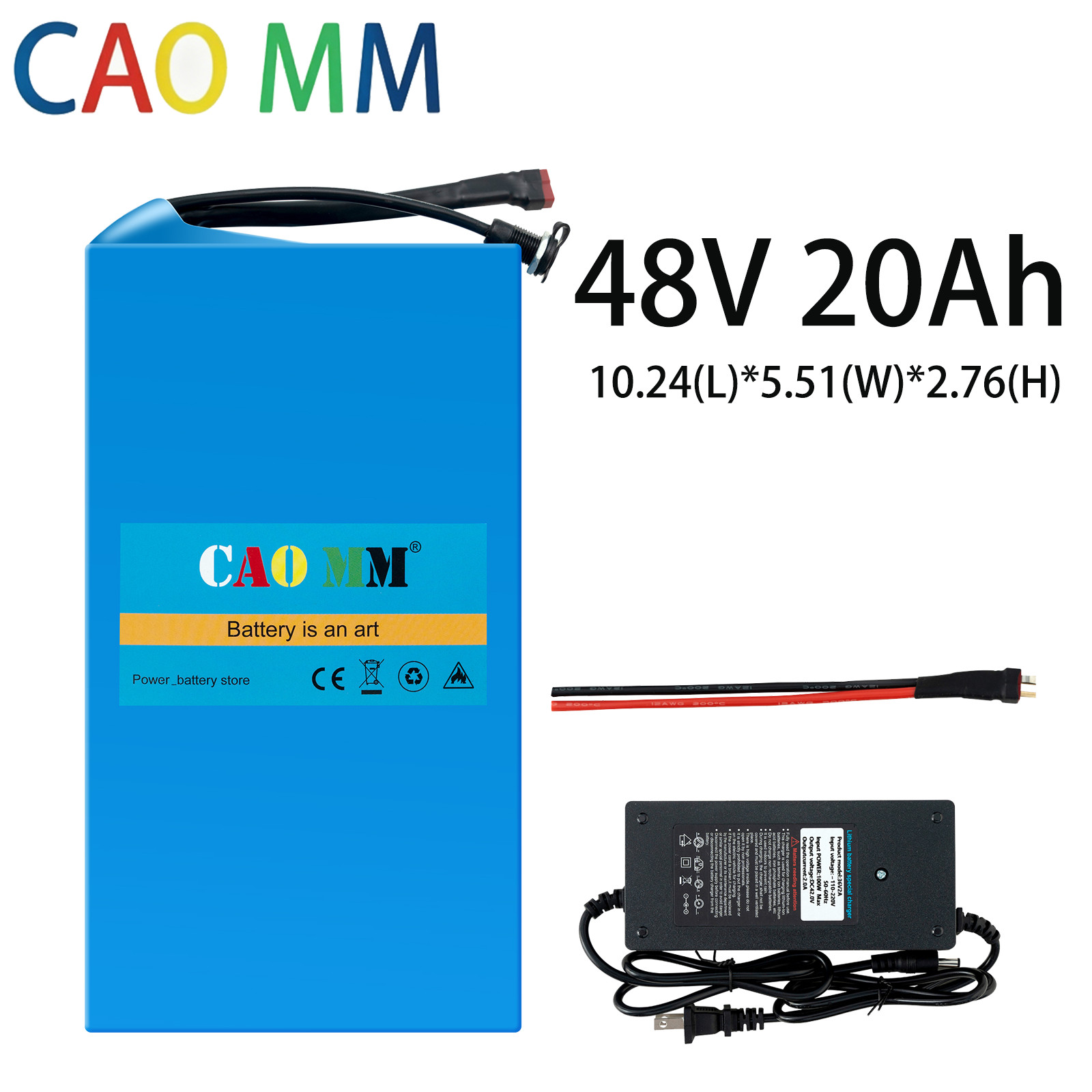48V 20Ah ebike Battery Lithium Li-ion battery for electric bicycle 0-1200W Motor