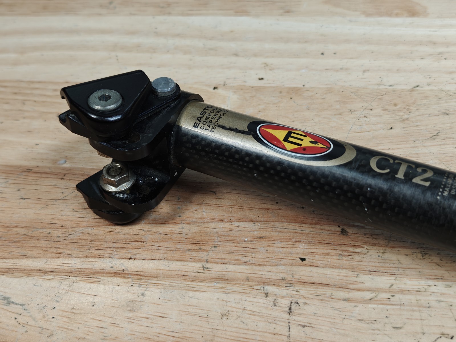 Easton CT2 Carbon Fiber Seatpost, 27.2mm x 360mm, 193g