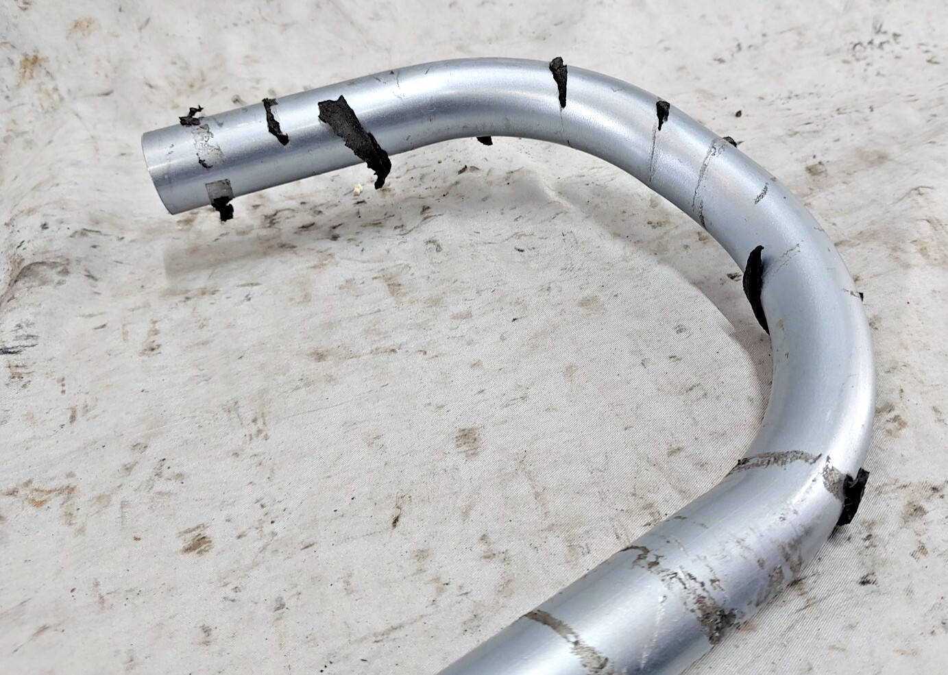 Scott AT-3 Bullhorn MTB Bike Handlebar 25.4mm 290g 1″ Rise Silver USA Shipper :)