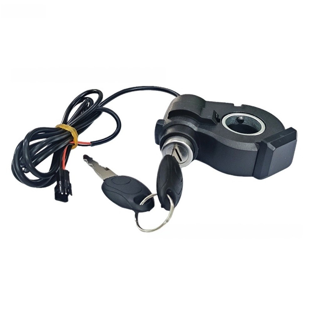 Voltage Monitoring Key Switch for Electric for scooters with 1.7m Wiring Length