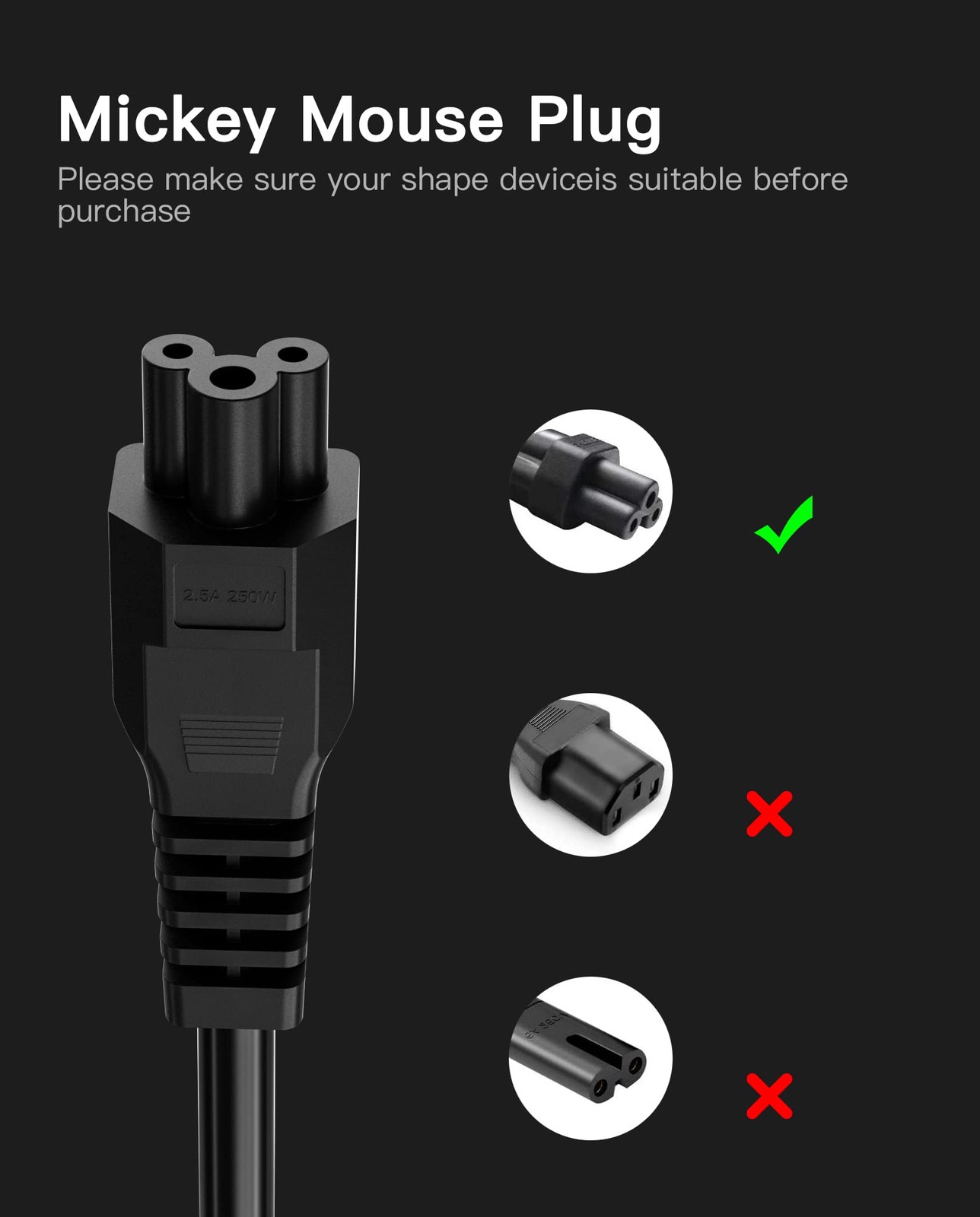Fast Charging Cable Compatible with Ninebot by Segway MAX G3/G2/G30/G30P/P65/…