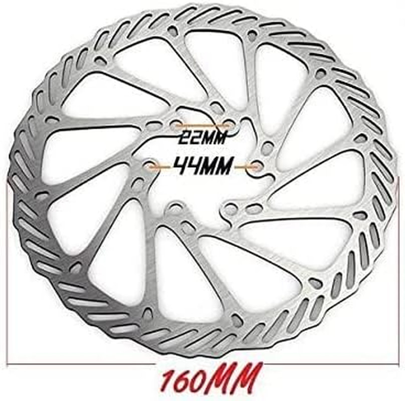 Mountain Bike Hydraulic Disc Brake Set with 160mm Rotors – Upgrade Kit