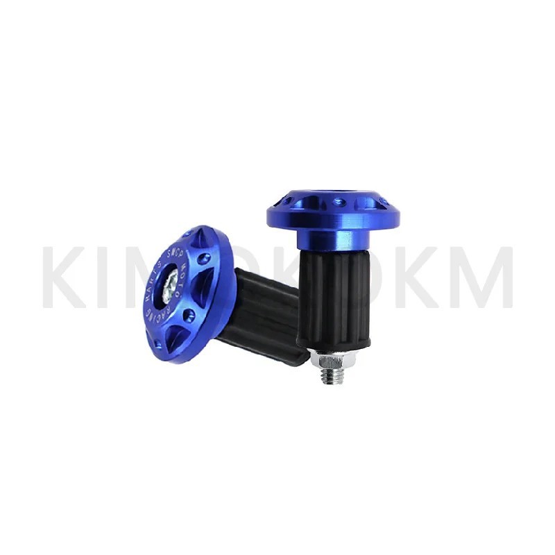 2PCS CNC Motorcycle Handlebar End Plugs Aluminum Grip Caps Universal