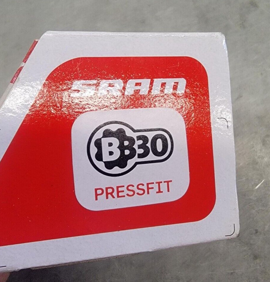 SRAM PressFit 30 68-92mm Bottom Bracket, Fits BB30A