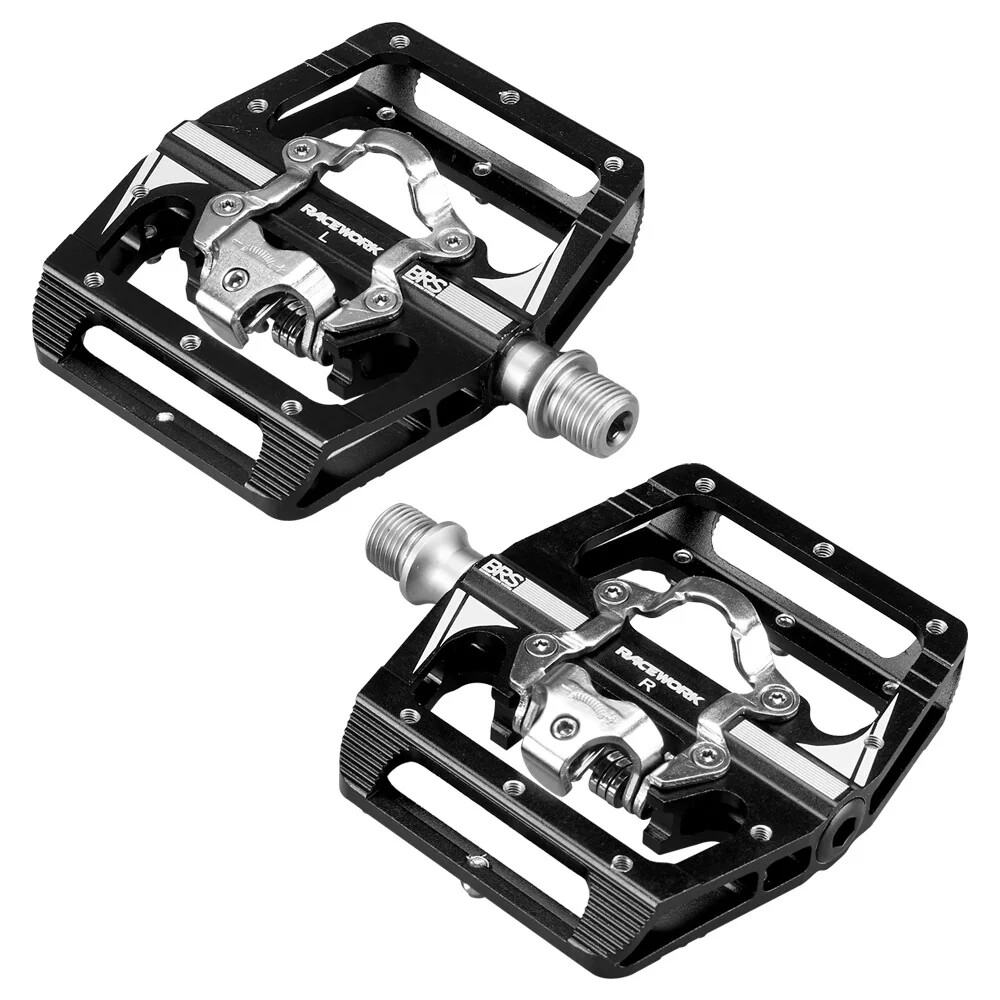 M215 Pedals For Bicycle Footrest Mtb Mixed Pedals Clip Mountain Bike Foot