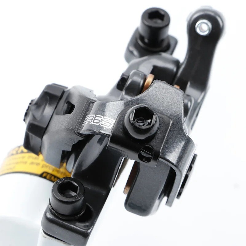 1 Pair Bicycle Brake Caliper Mechanical Disc Caliper MTB Pushe Piston Disc Brake