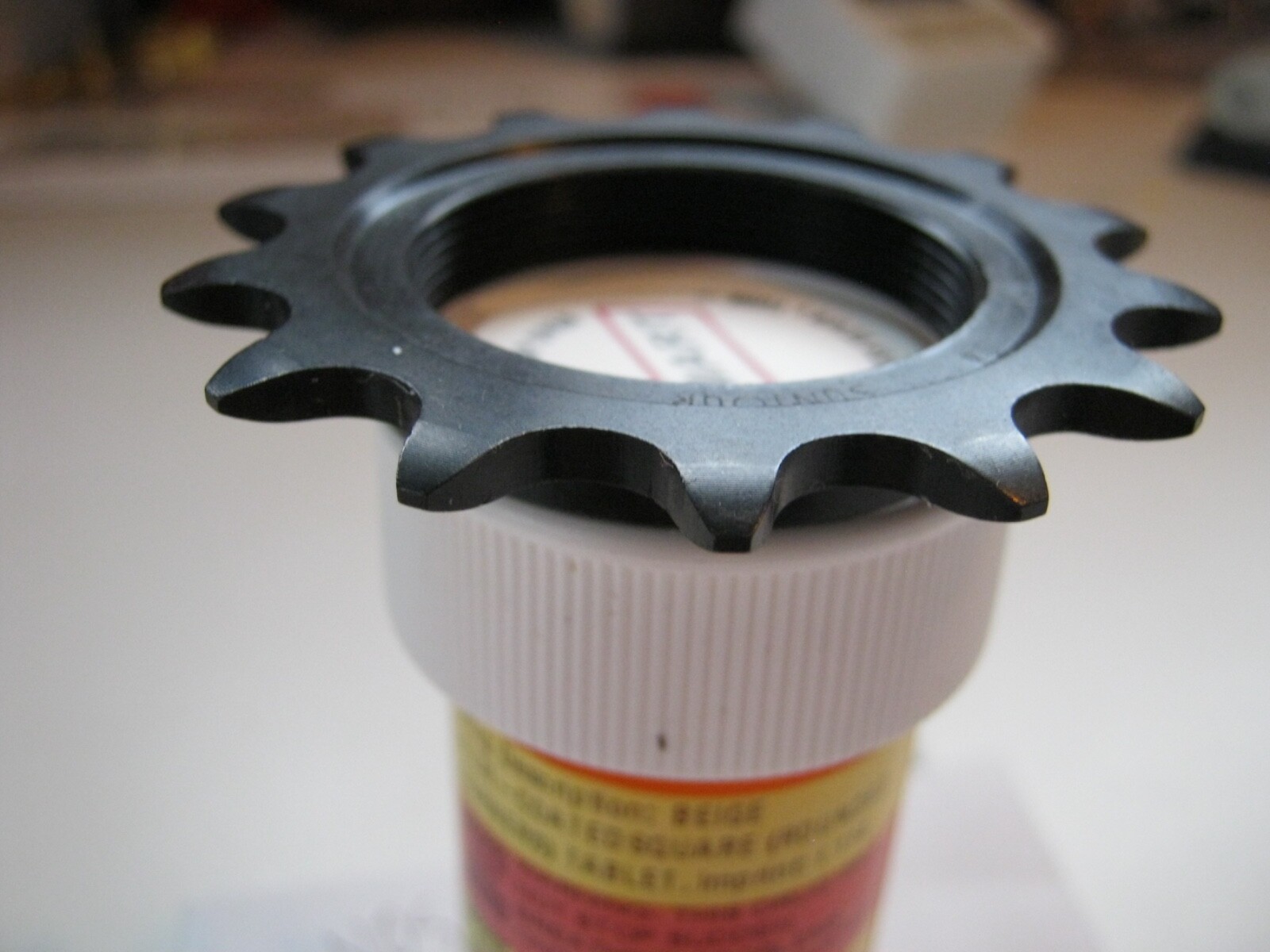 Suntour MAEDA Industries LTD Japan 14 tooth track cog 1/2″ chain 1/8″ pitc NOS