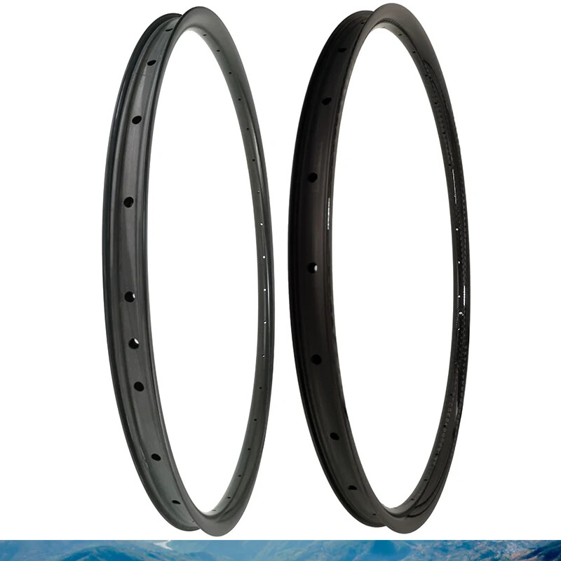 29er MTB Bicycle 34X20mm Carbon Rim 20mm Deep Tubeless 24 28 32 36Hole Wheel