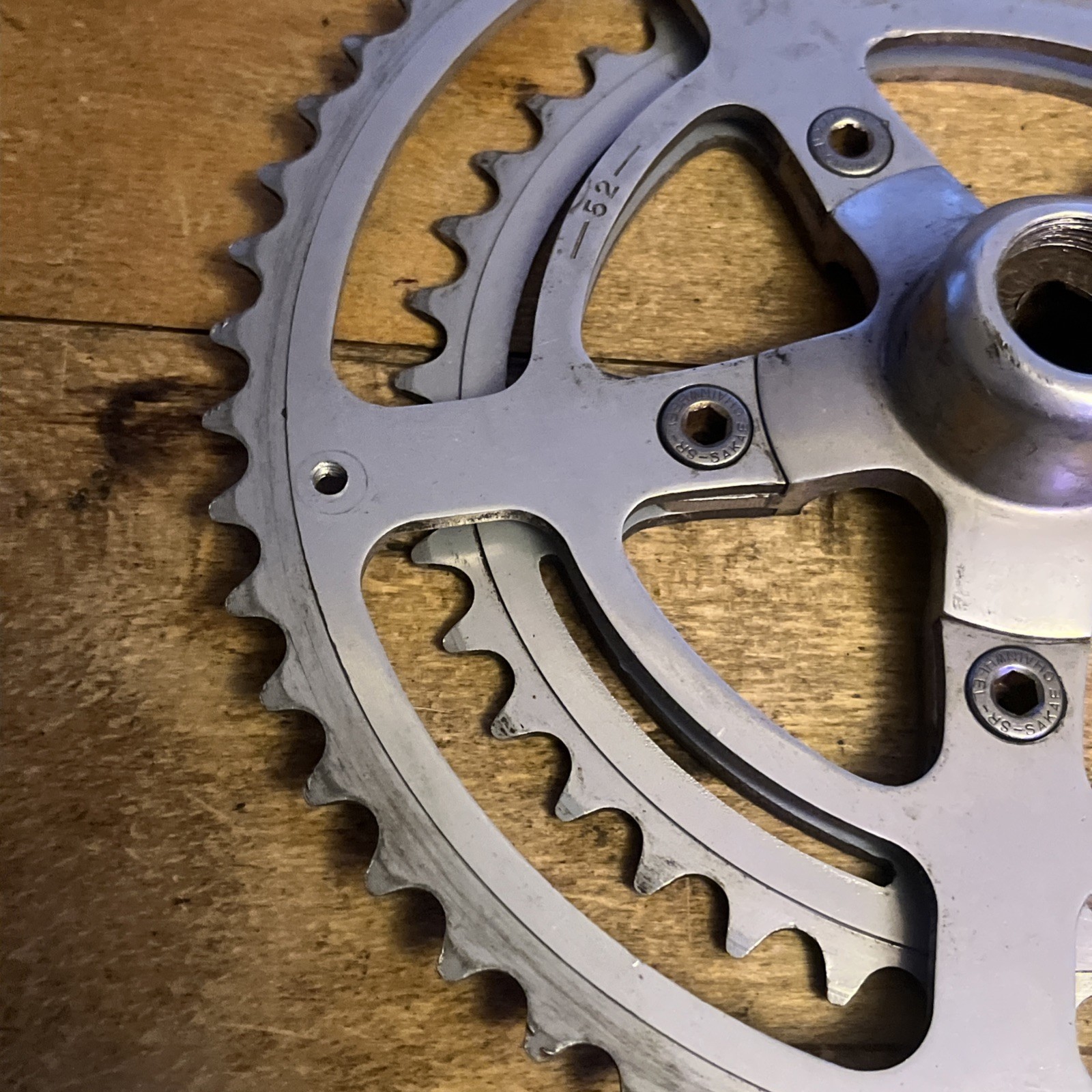 Vintage SR Apex Drive Side Crank 170 mm 86 BCD 52/40 T 70s 80s Road Japan
