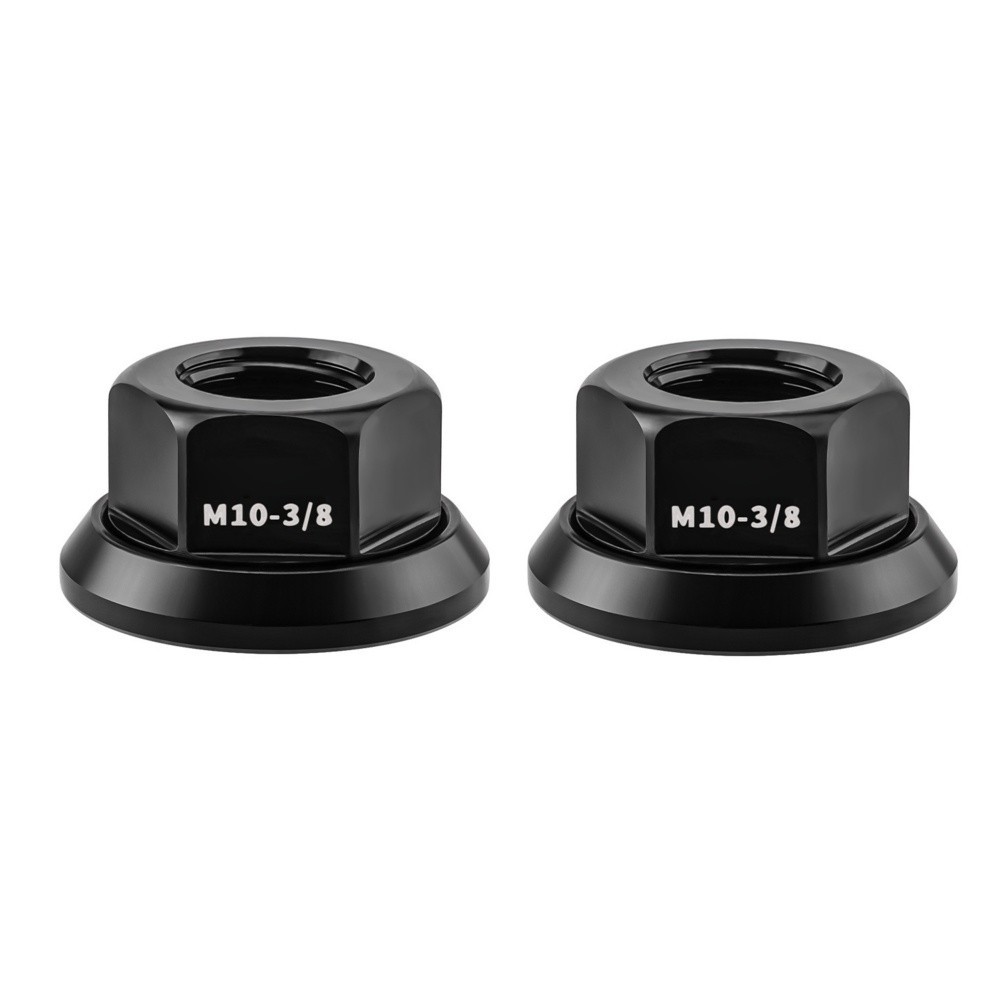 Aluminum Alloy Nuts 2pcs Package 7075 Aluminum Alloy Material Easy Installation