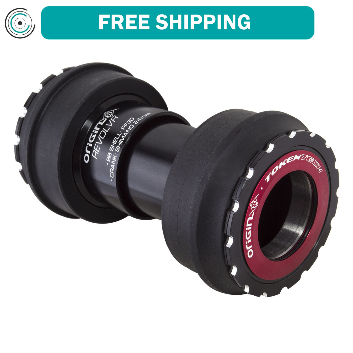Origin8 Revolvr HTII 24mm Outboard Thread-Together PF30 Bottom Bracket