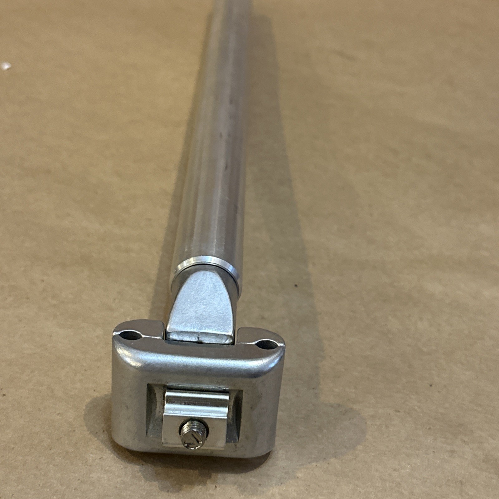 Bike Bicycle Alloy Seat Post 25.4mm Length 350mm No Logo Silver Offset