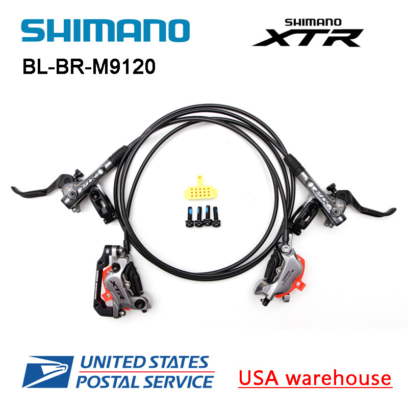 New SHIMANO XTR BL-M9120 BR-M9120 4 Pistons Hydraulic Disc Ice Tech Brake Set