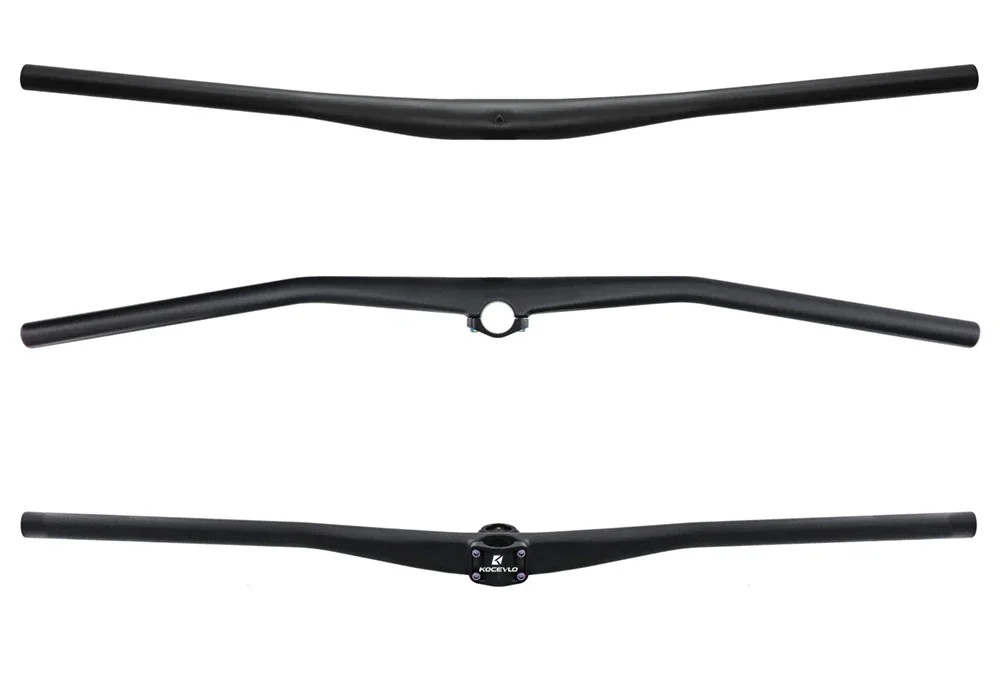Carbon AM MTB Handlebar Mountain Bike Integrated Drop Handlebar UD Matt 35x800mm