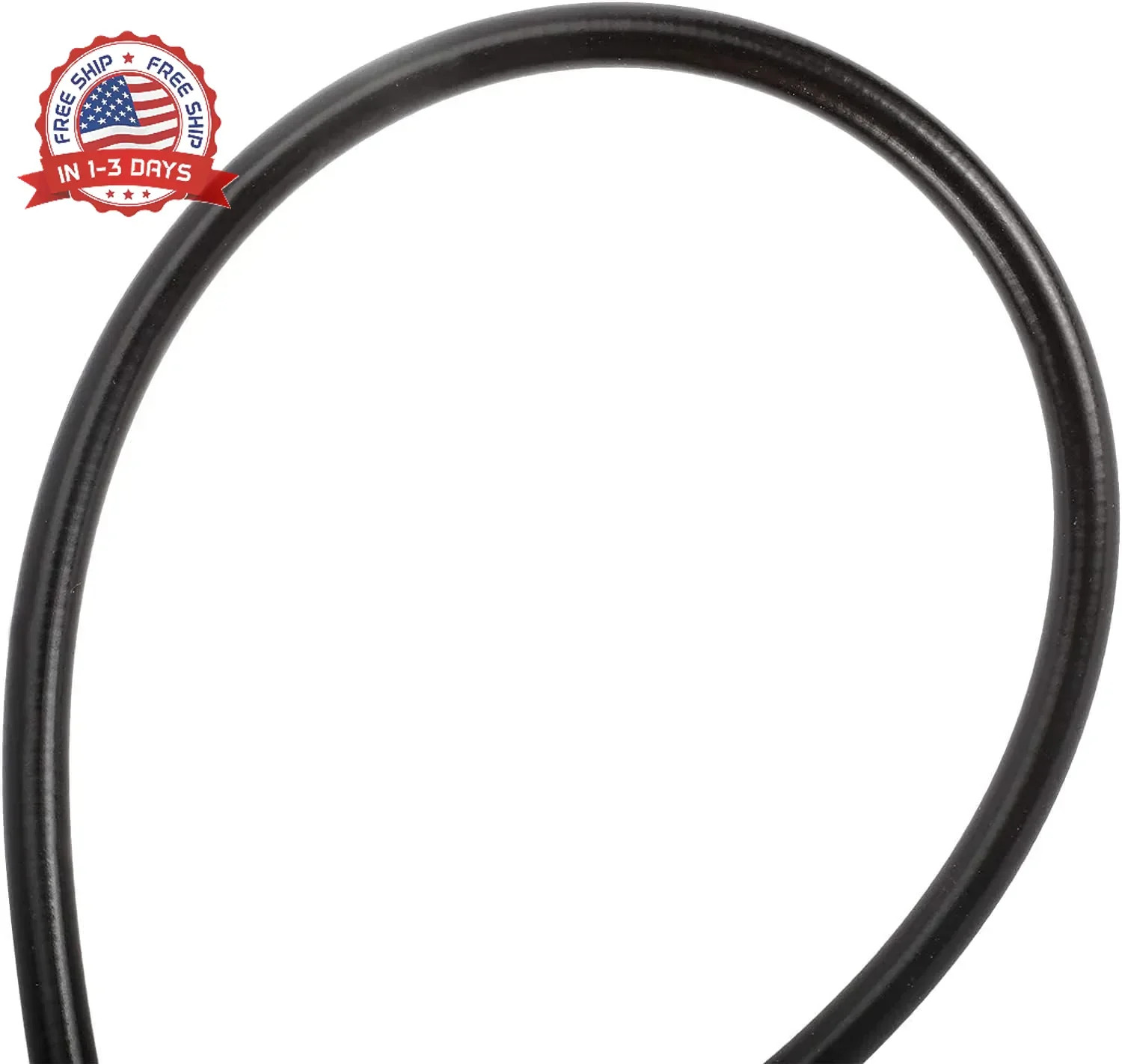 YaeMarine 5mm X 50ft Bicycle/Bike Lined Brake Cable Housing with 30Pcs Cable End