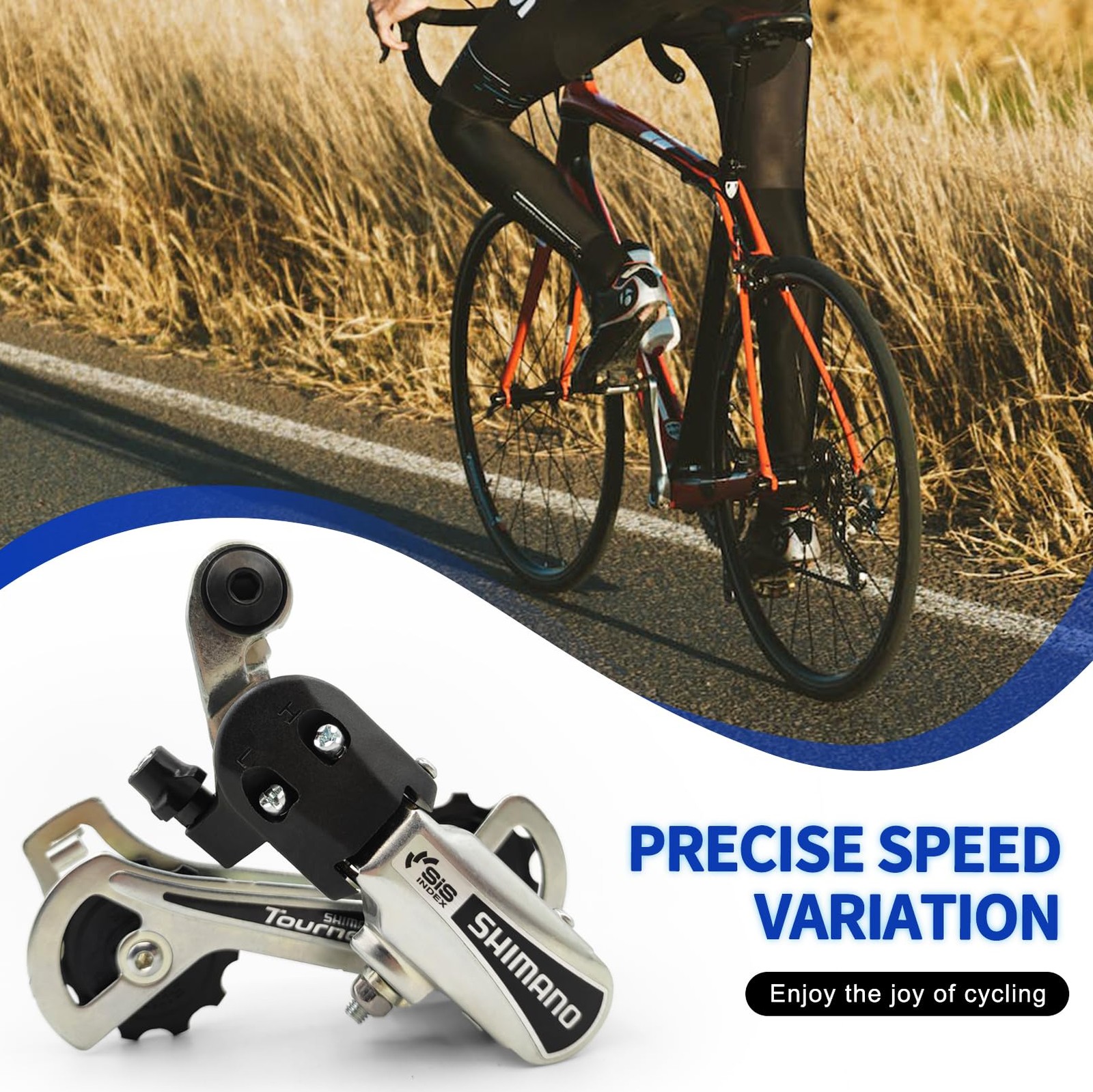 RD-TY21B 6/7 Speed Rear Derailleur – Direct Mount for Mountain Bikes, Tricycl…