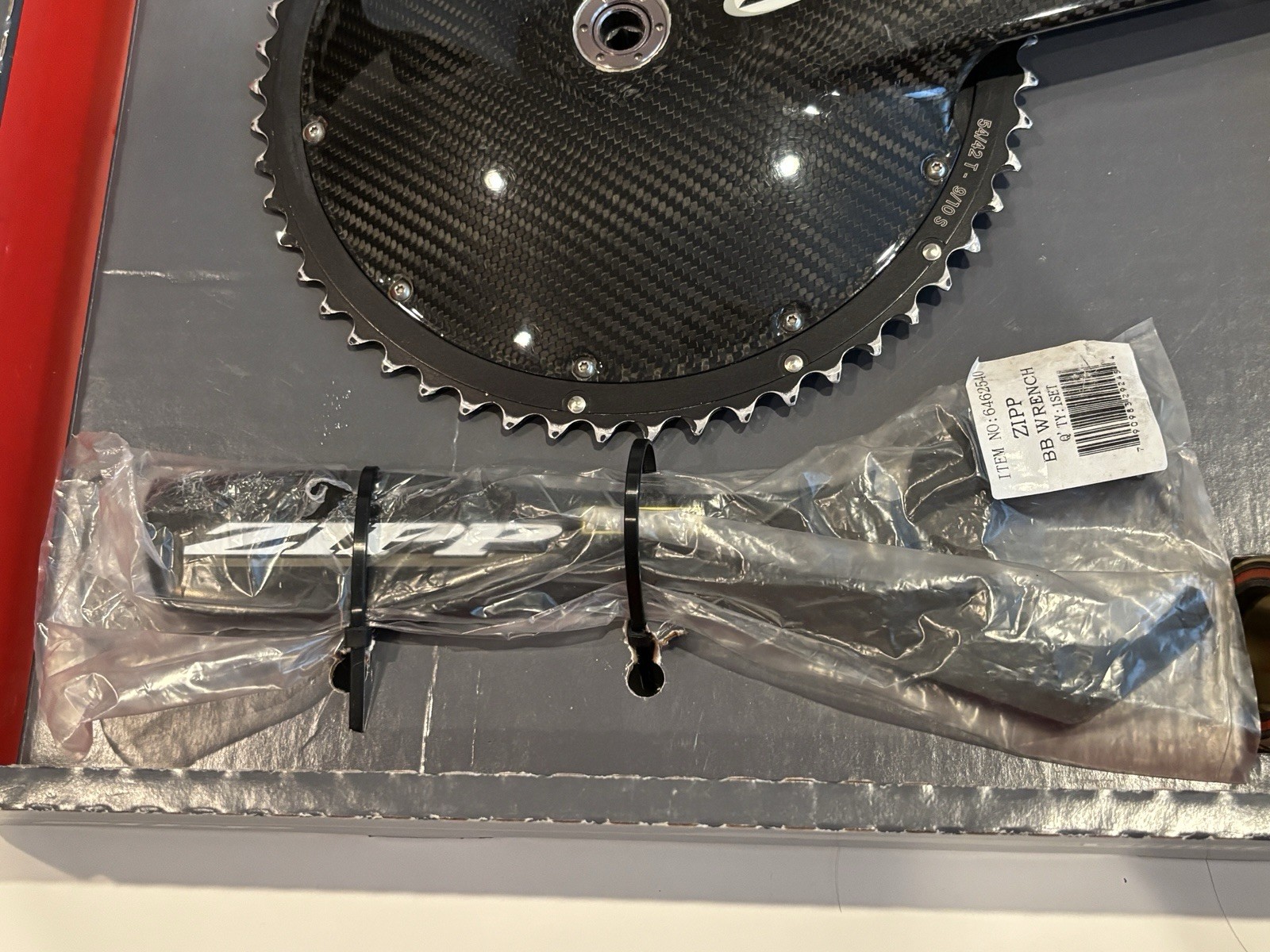 NEW Zipp VumaChrono 54/42 T 175mm Carbon TT Crankset – Free Shipping