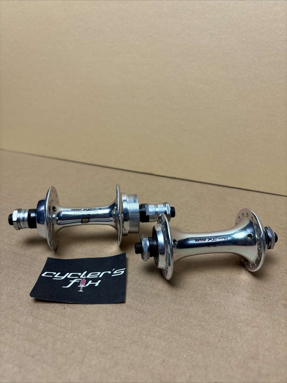 NOS Suntour XC PRO 32H Wtb Grease Guard Freewheel Hub Set Mtb Gravel Mavic Fuji
