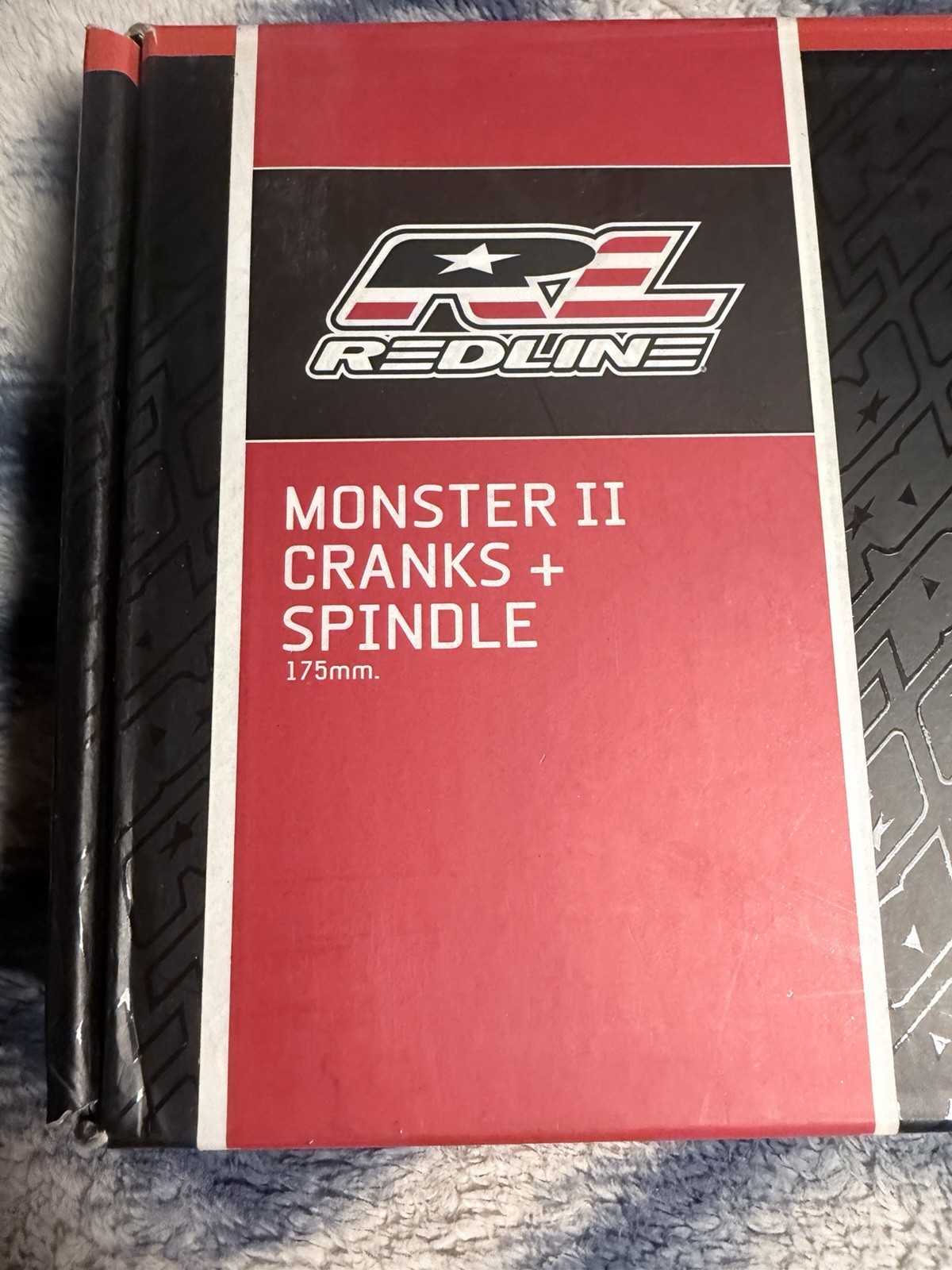 Redline MONSTER ll Black 175mm 🔥BMX🔥 Crankset (BOTTOM BRACKET NOT INCLUDED)
