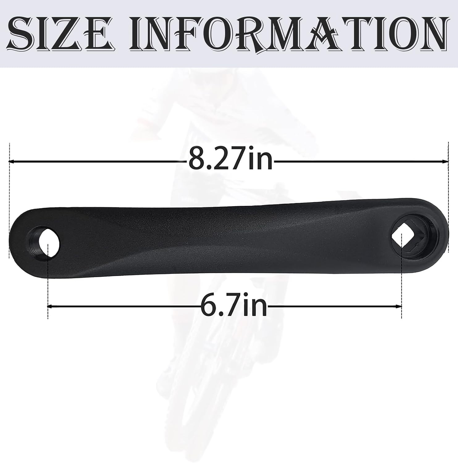 Bicycle Crankset 6 7 8 Speed 42/34/24T Universal Square Crank Set 170MM Crank…