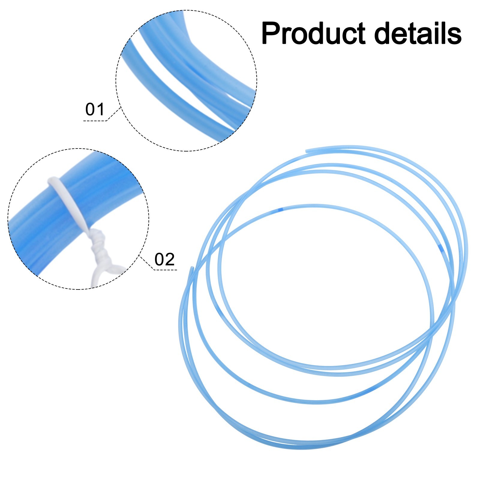 3meters Slick Lube`Liner Tube(Front + Rear)MTB Bike Gear/Brake`Inner Cable Guide