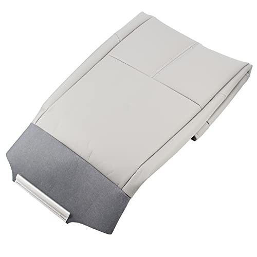 Driver Bottom Leather Seat Cover for Chevy Silverado 1500 2007-2014 – Gray