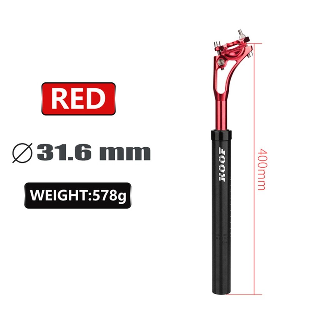 Bike Shock Seatpost Ultra Light Aluminum Suspension Shock Absorbing Seatpost