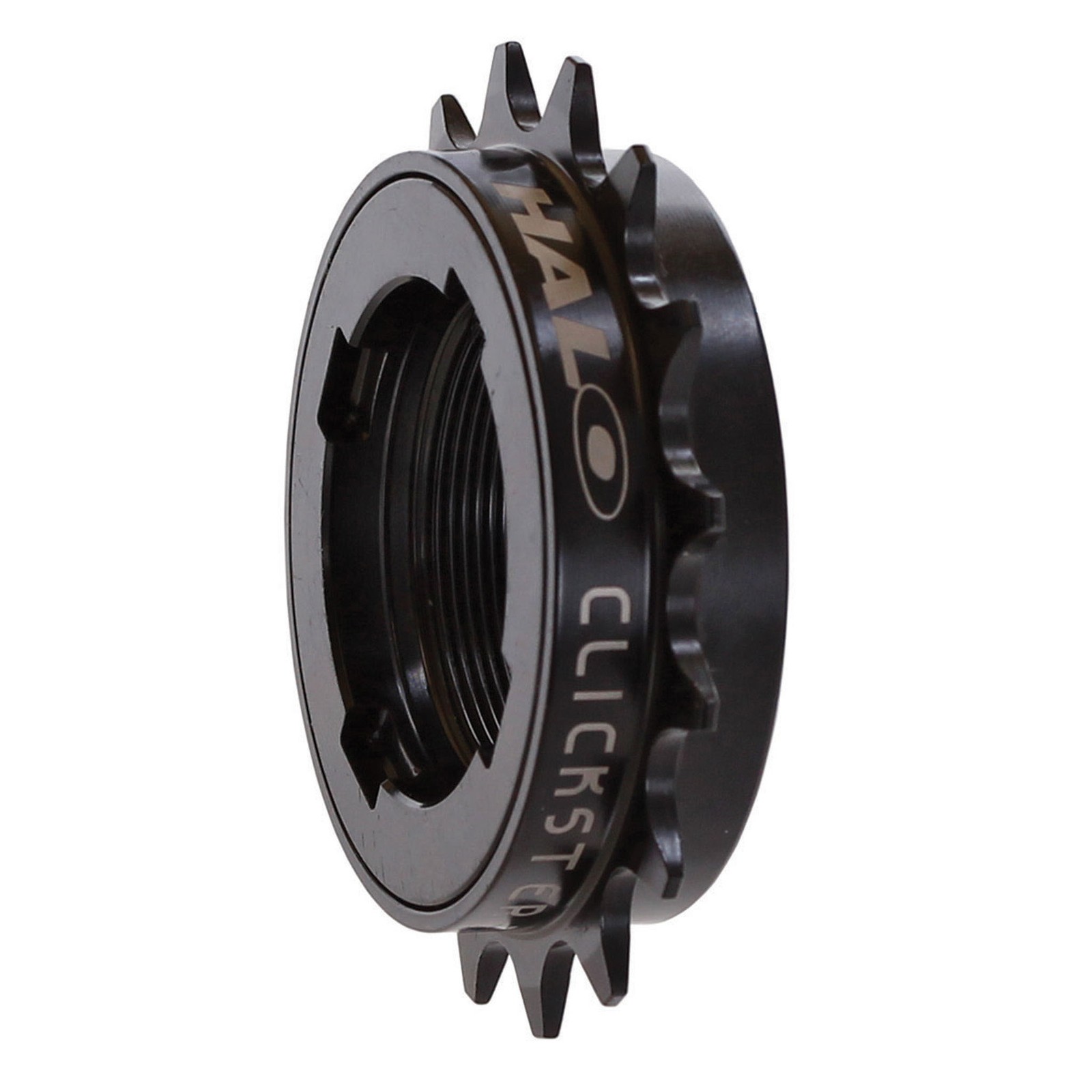 Halo Clickster Freewheel 17T 3/32″ CrMo, 6-Pawl, Instant Engagement, Black