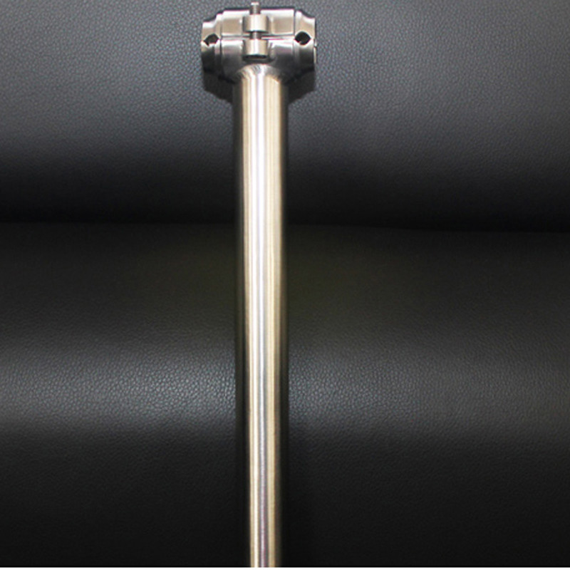 Handmade aerospaceTitanium bike Seatpost 27.2mm For bike length 525mm