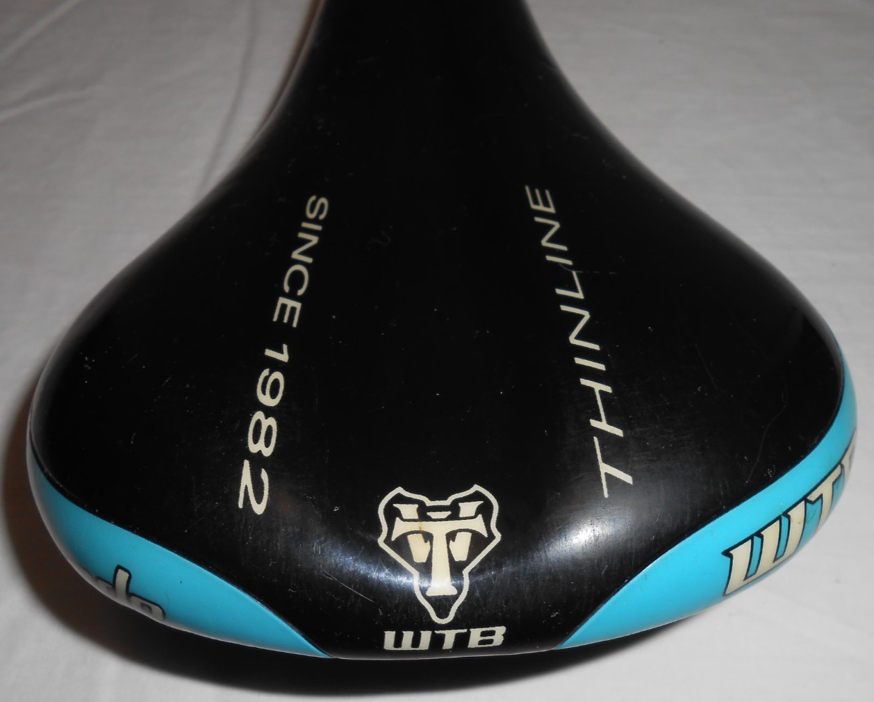WTB Silverado Thinline Saddle Seat Black Silver CrMo Chromoly Rail Mountain Bike