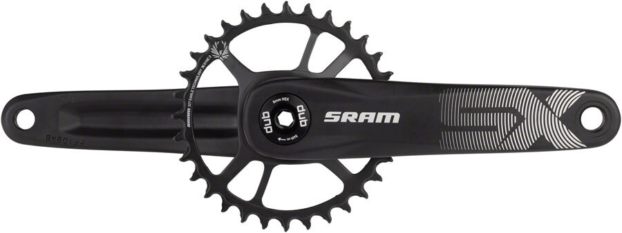 SRAM SX Eagle Boost Crankset 175mm 12-Spd 32t Direct Mount DUB Spindle