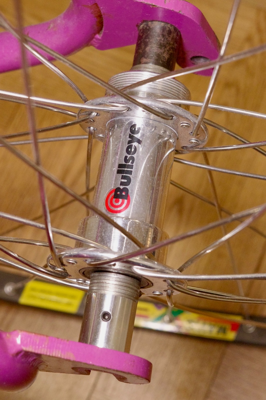 Bullseye rear axle set 135mm MTB. Accurate reproduction conversion