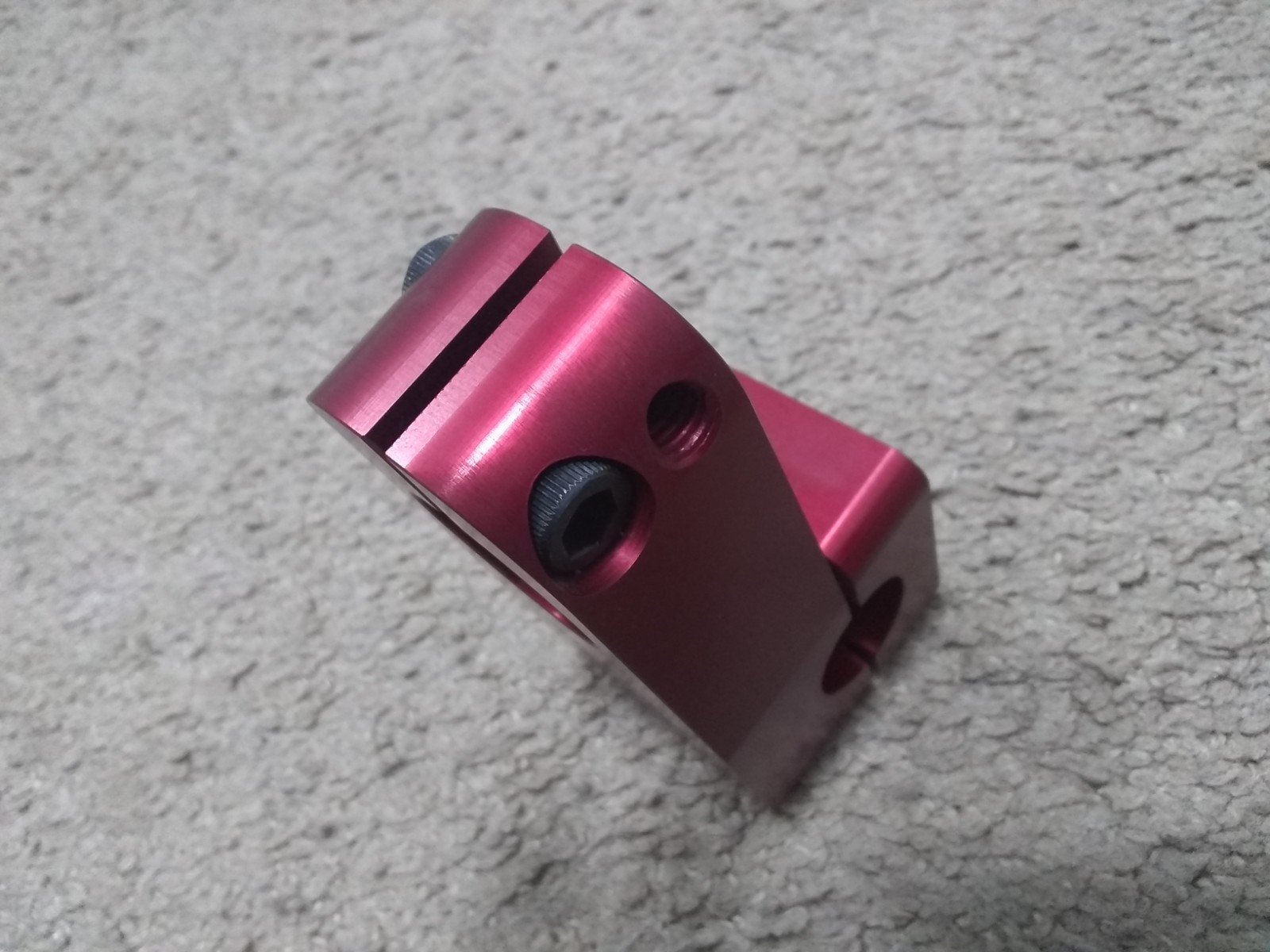 BMX stem ruf neck KNIGHT BIKE CO. RED SE bikes quadangle bullseye PK ripper mcs