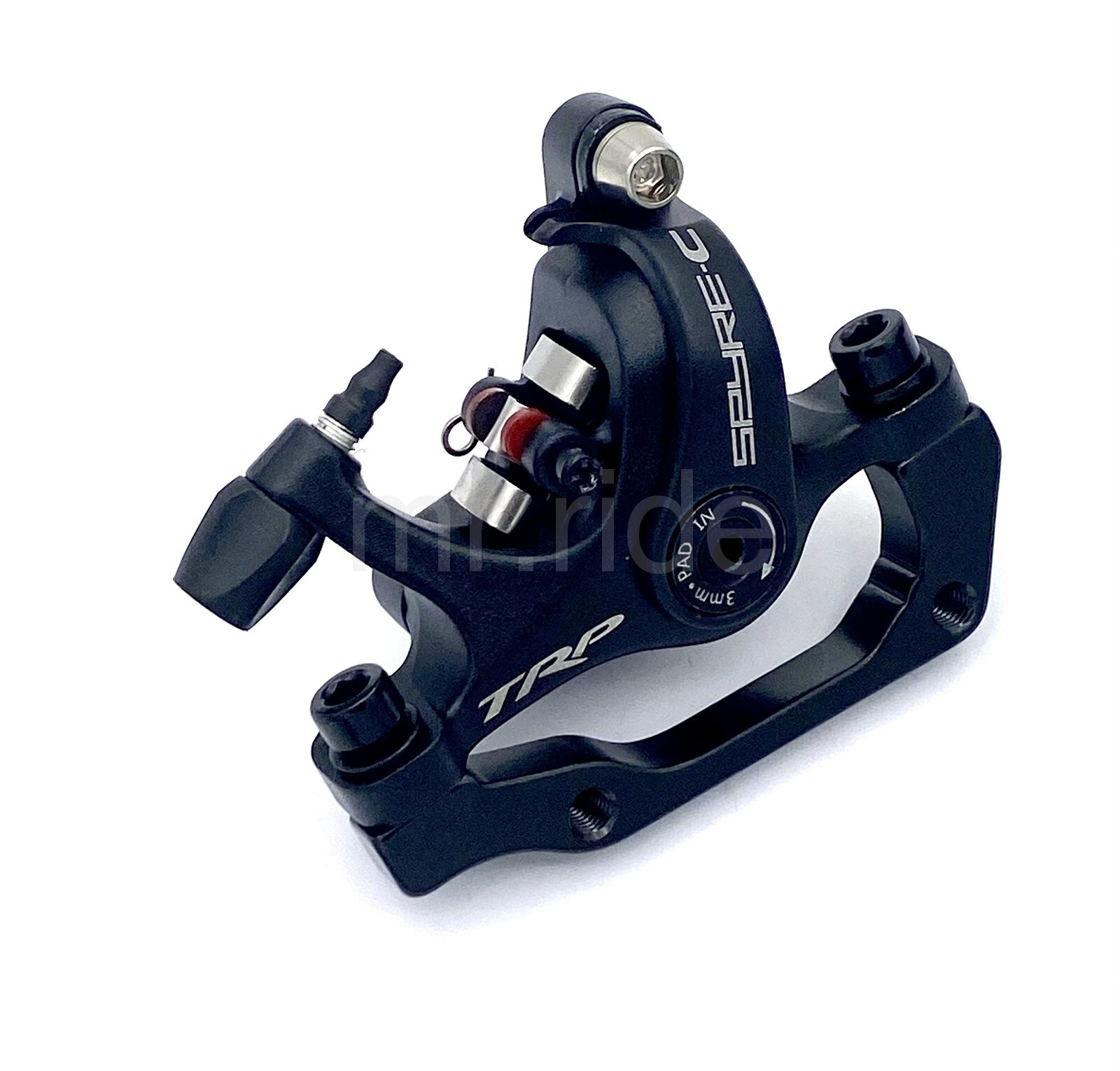 TRP Spyre C Road Bicycle Mechanical Disc Brake Front 180 Caliper Black,no Rotor