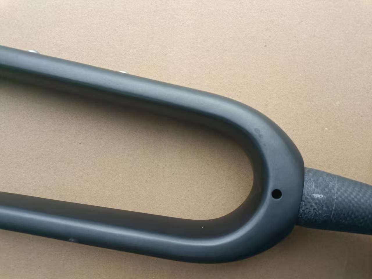 700C Carbon Road Bike Gravel Fork 1 1/8 Straight / Tapered Disc Thru axle 12mm