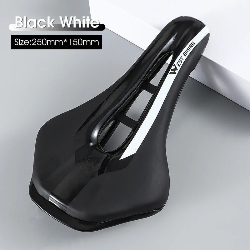 WEST BIKING Ultralight Mountain Bicycle Saddle MTB Short Nose Road Bike Seat