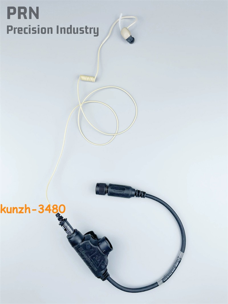INVISIO M3 In-Ear Bone Conduction Headset Earphone PRC148 152 PTT MBITR RADIO