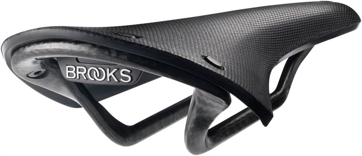 Brooks C13 Carved Saddle – Carbon, Black, 158mm