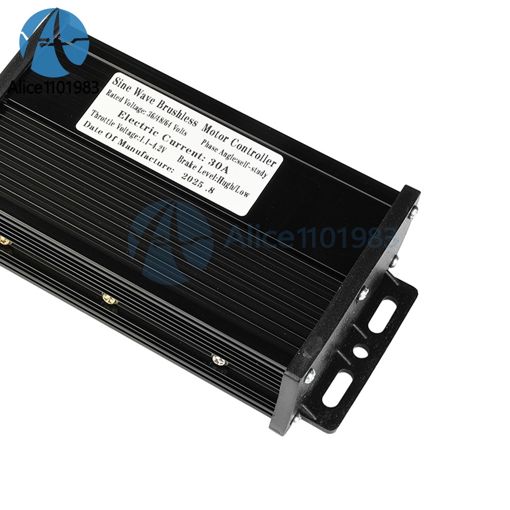 36V 48V 64V 40A 30A 20A Brushless Motor Controller E-Bike S866 LCD Display Meter