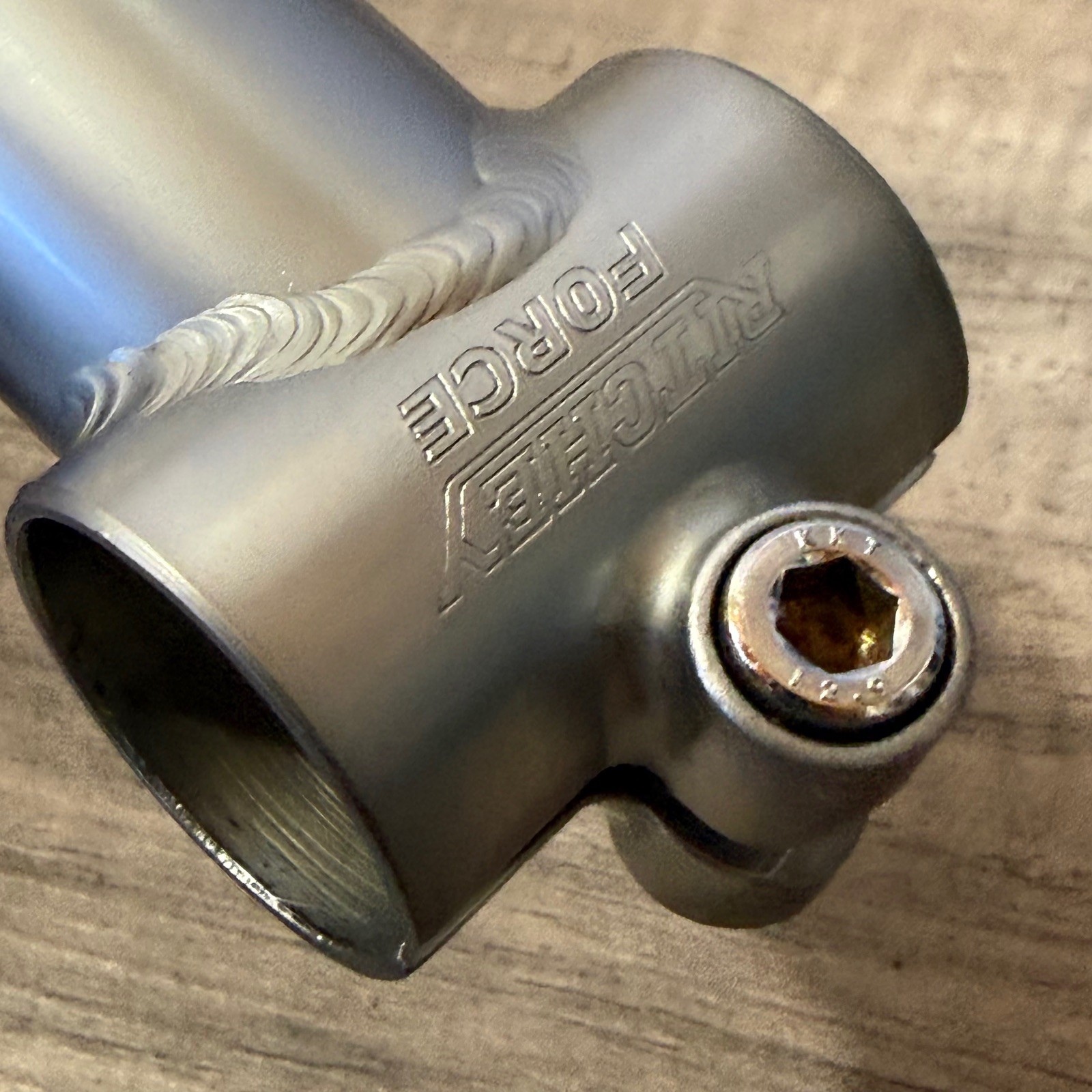 1992 Ritchey Force Quill MTB Stem 1-inch 135 10 Degree 25.4 Silver Nitto CLEAN