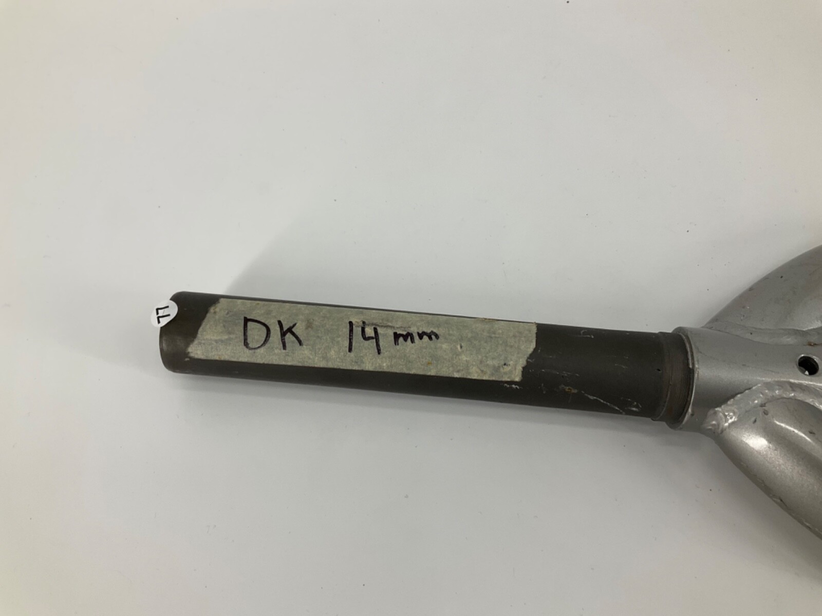 DK BMX Bike Threadless 14mm Fork 19″ Length 1″ Diameter CRMO Silver