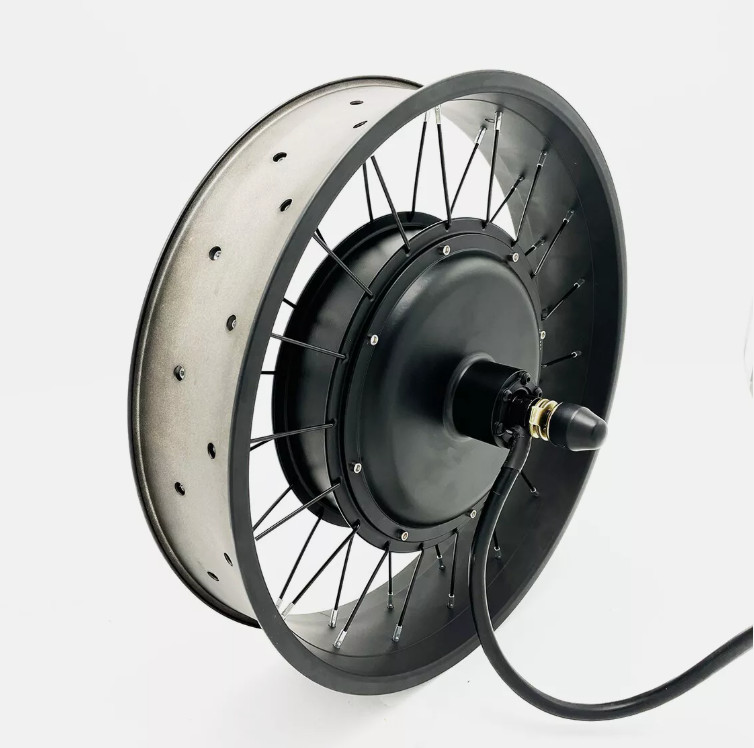36-52V 1200-1800W Rear Fat Wheel ebike Conversion kit 20/24/26×4.0″ 175mm 190mm