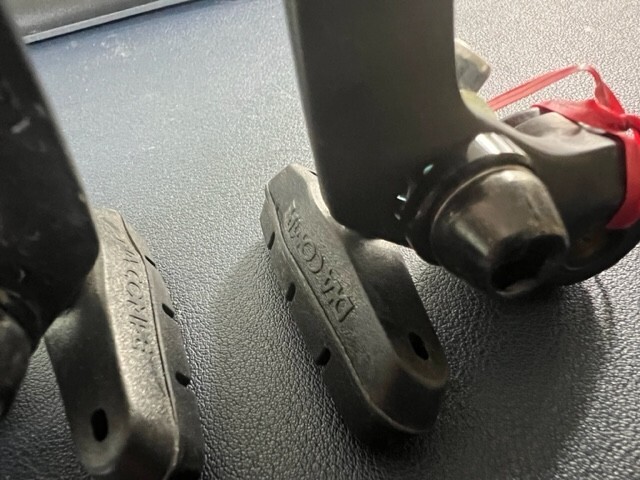 ! RITCHEY LOGIC Canti brake one pair W/ brake pads cantilever ALL black VINTAGE