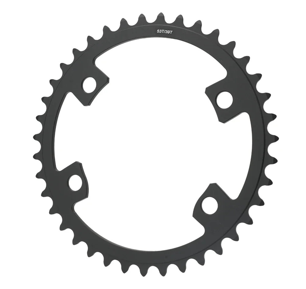 Road Bike 4 Bolt 110BCD Chainring 50-34T 52-36T 53-39T Crankset Round Chainwheel